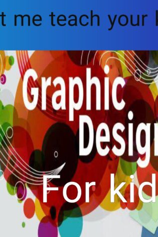 Hire me to teach graphic design to school going kids